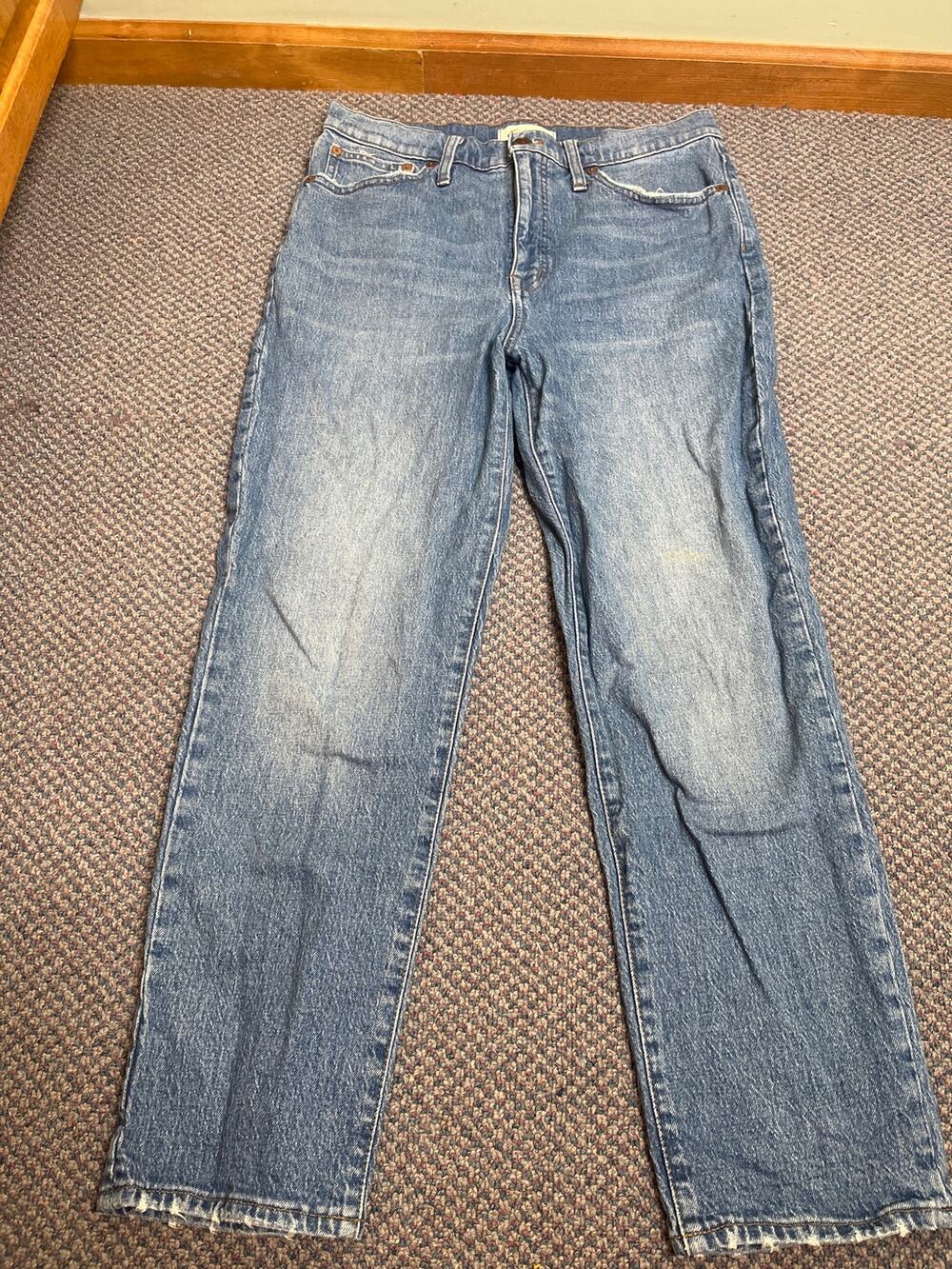 Madewell Classic Straight Jean 29 Light Wash
